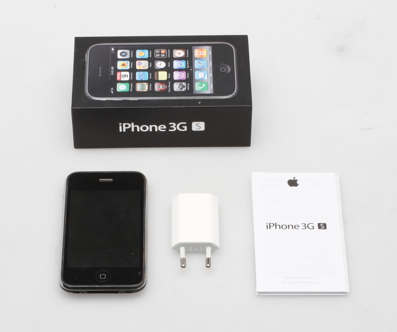 MOBILTELEFON, Iphone 3GS, svart, 16GB.