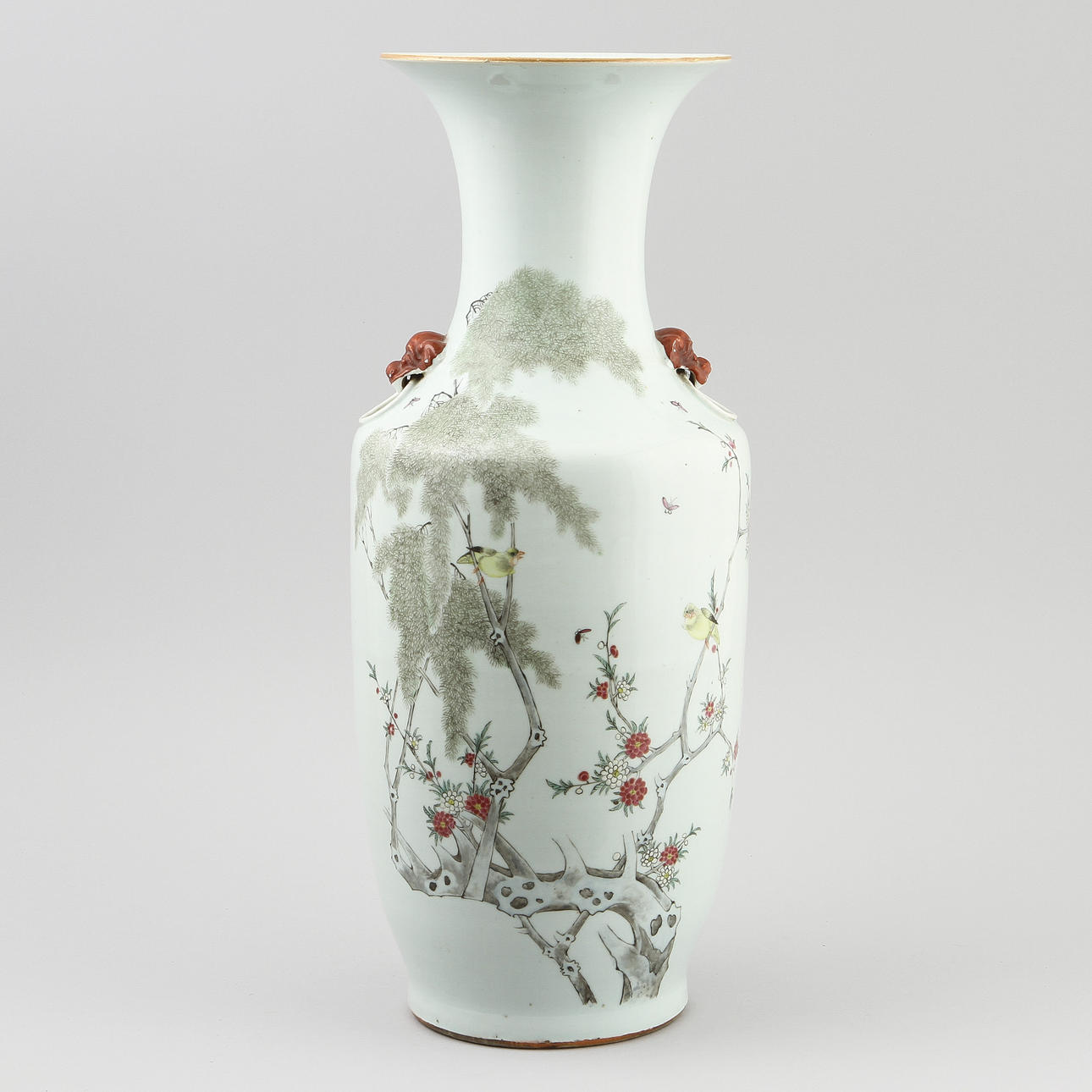 URNA, porslin, Kina, 1800/1900-tal.