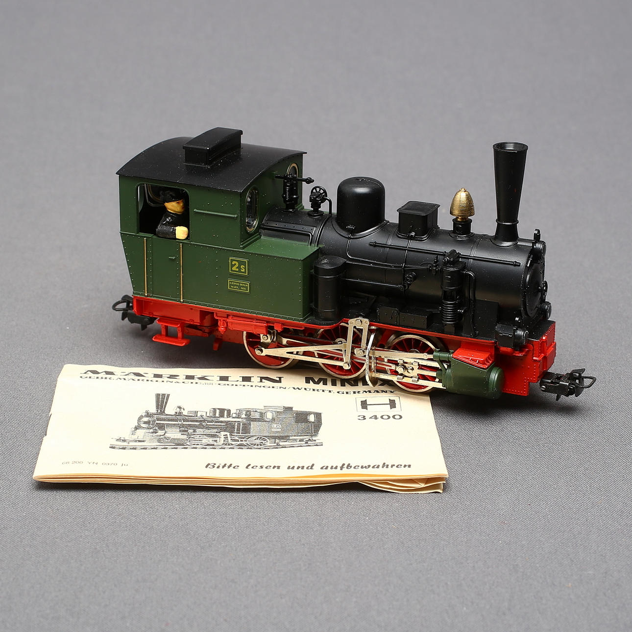 MÄRKLIN MINEX 3400 Dampflokomotive 0e.