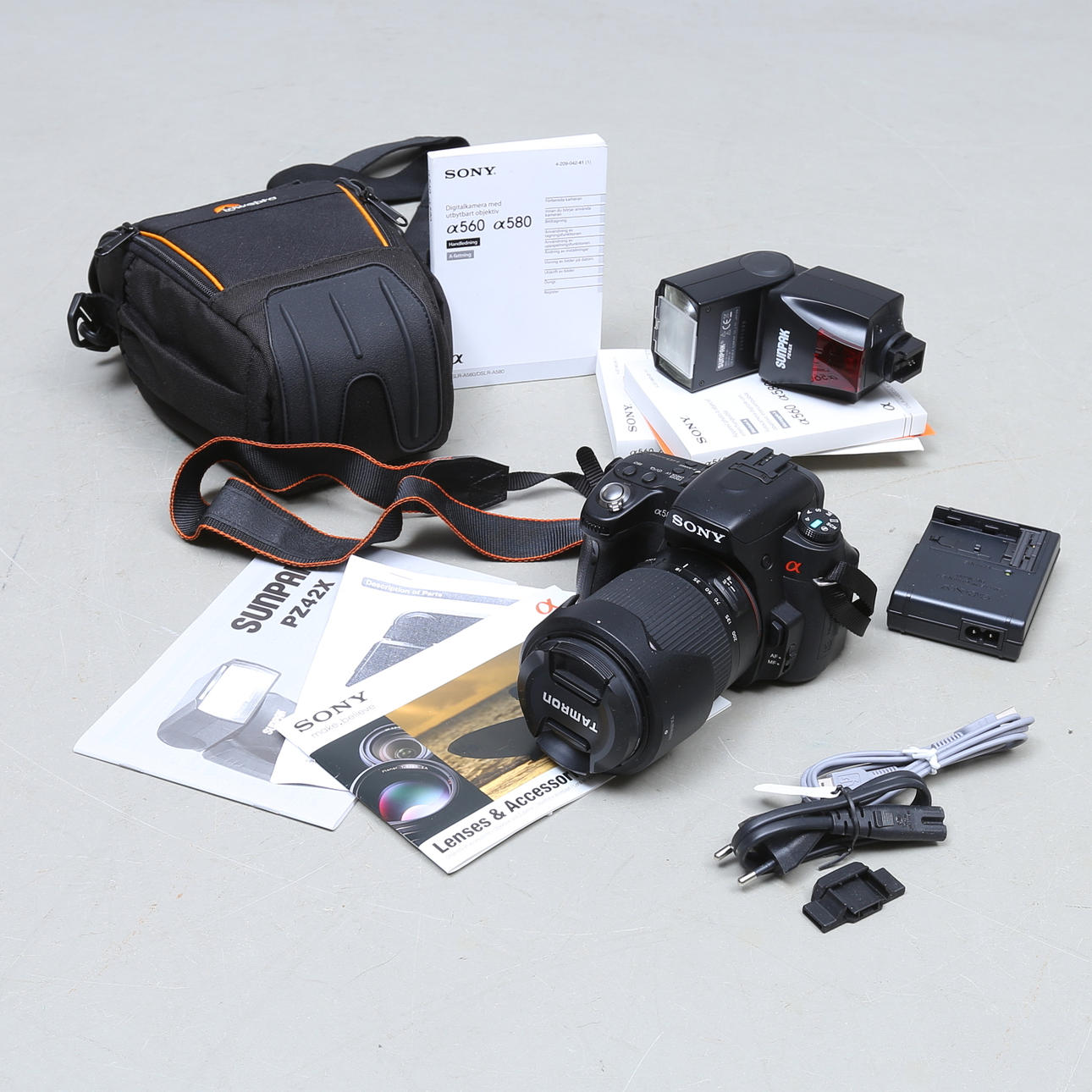 CÁMARA DE SISTEMA DIGITAL, Sony Alpha 580.