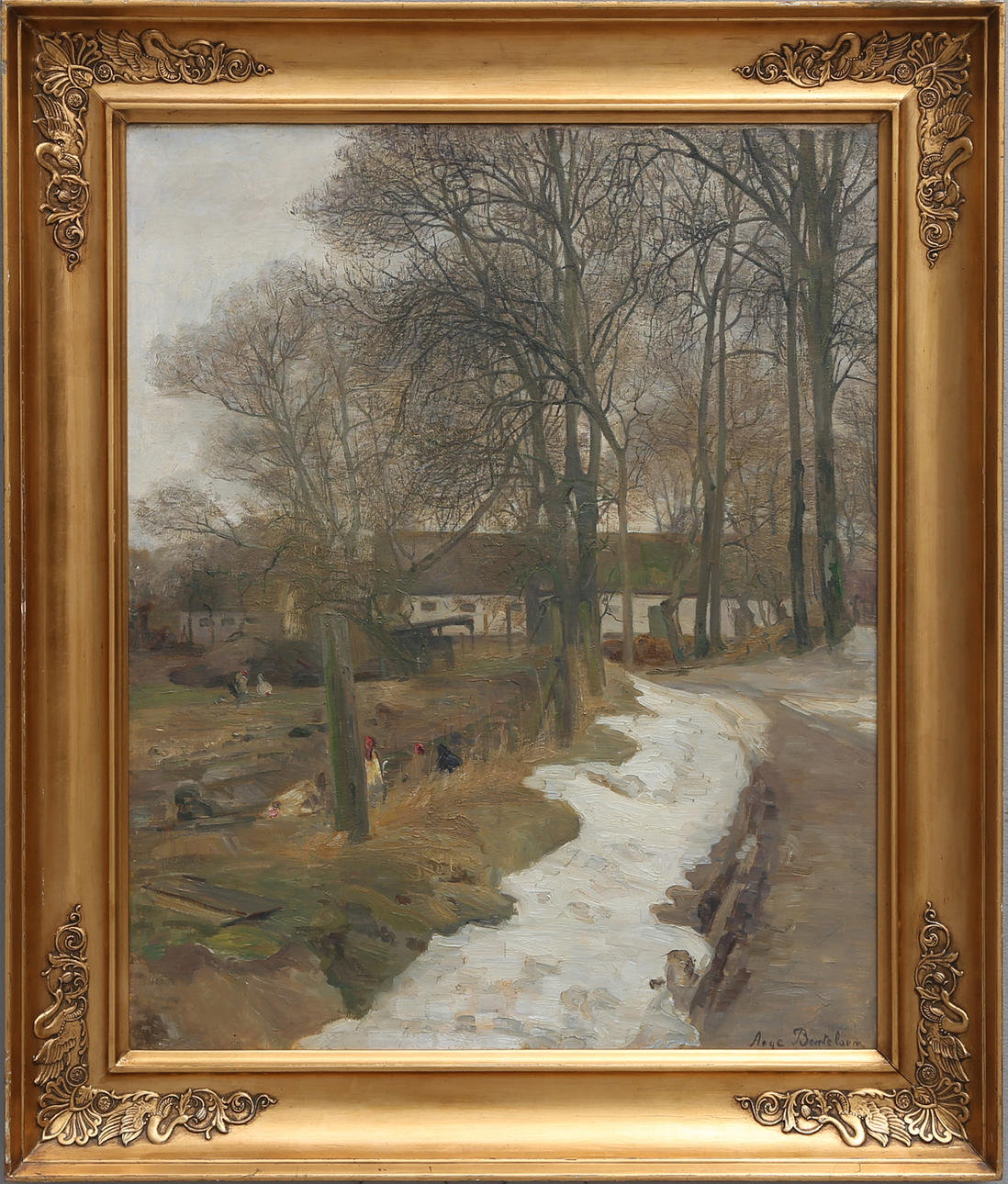 AAGE BERTELSEN. VÅRVINTERDAG.