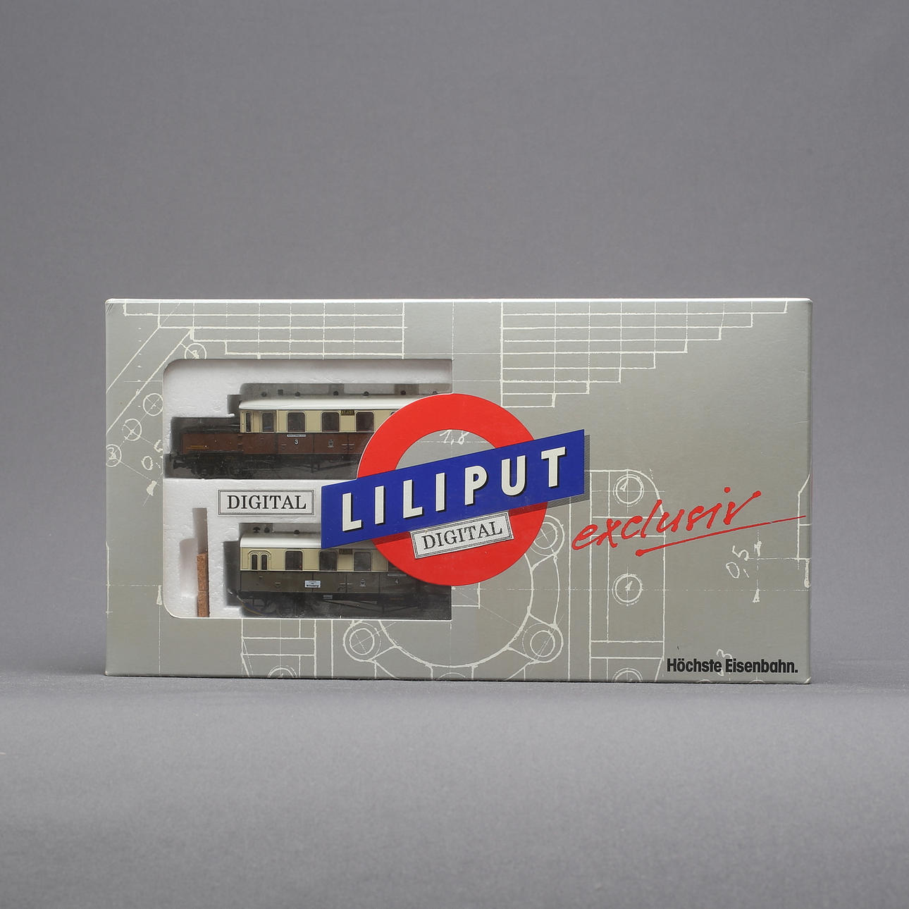 LILIPUT 17720 rail bus, digital, original box.