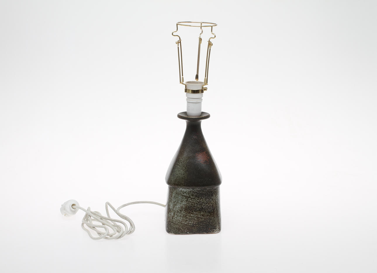 BORDSLAMPA, keramik, Stig Lindberg, Gustavsberg, 1900-talets andra hälft.