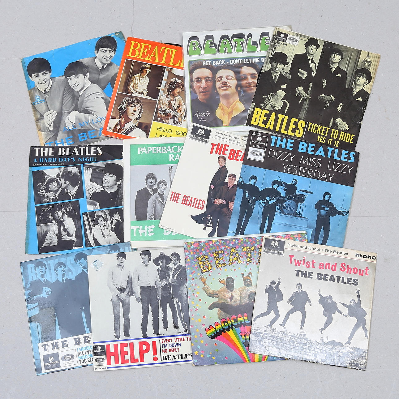 BEATLES, 13 EP/singlet.