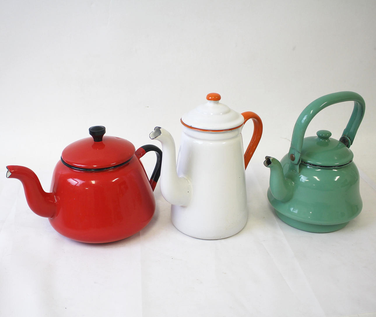 KANDER, metal, 3 stk, Kockums.