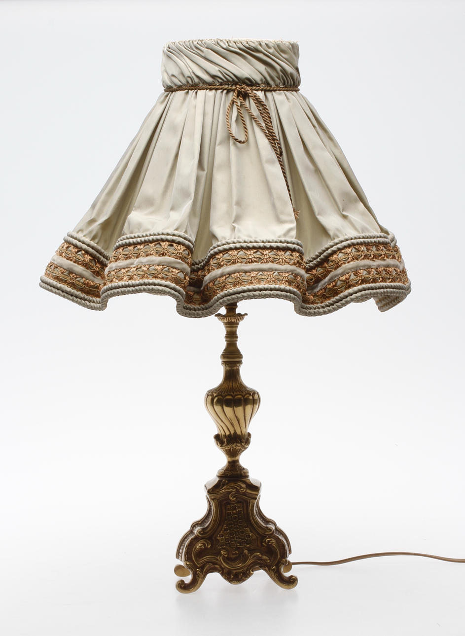 BORDSLAMPA, barockstil, EB 6126, Sverige.