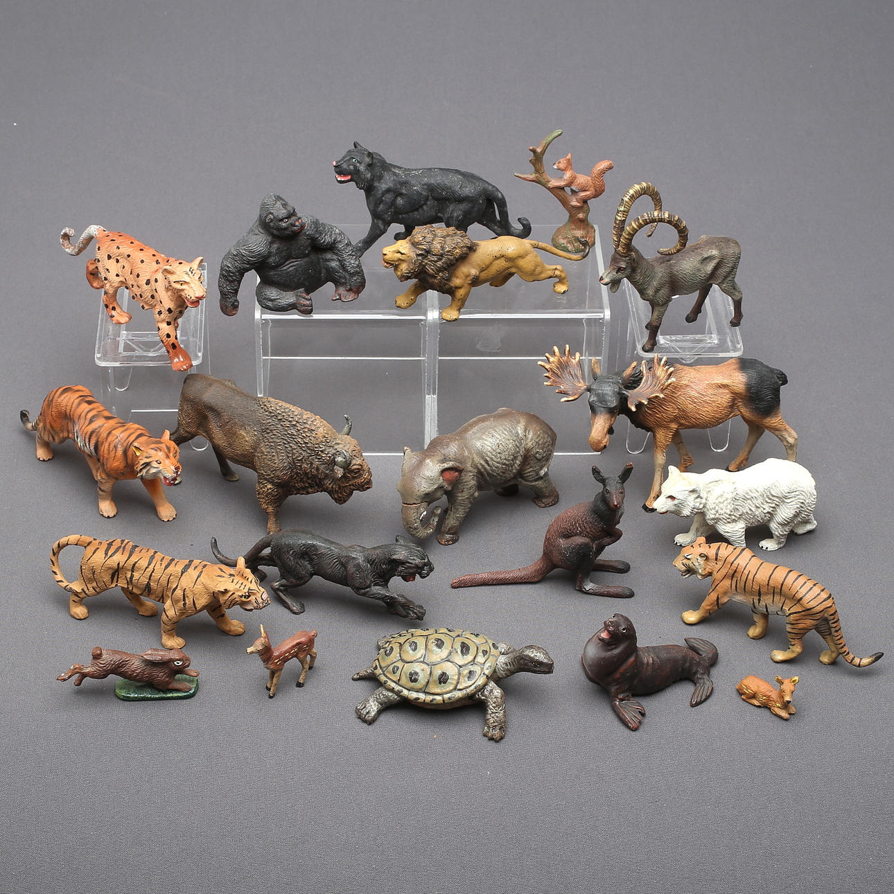 ELASTOLIN LINEOL Tiere ca. 20 Stück.