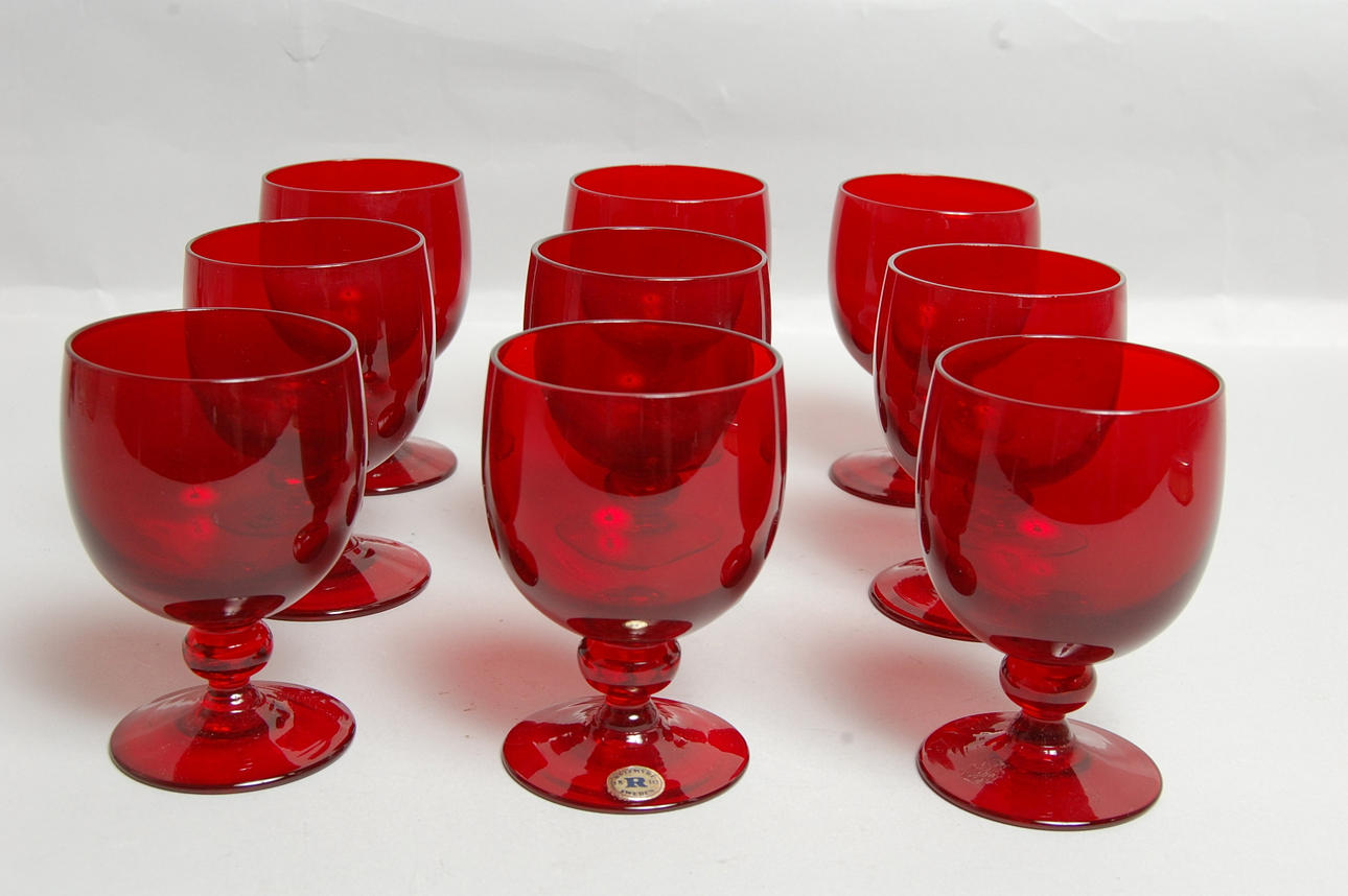 VINGLAS, 9 st, Monica Bratt, Reijmyre.