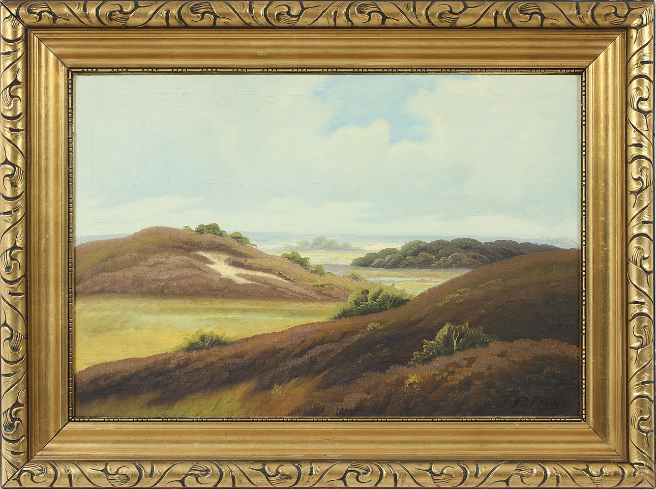 POUL FRIIS-NYBO, olja på duk, sign.