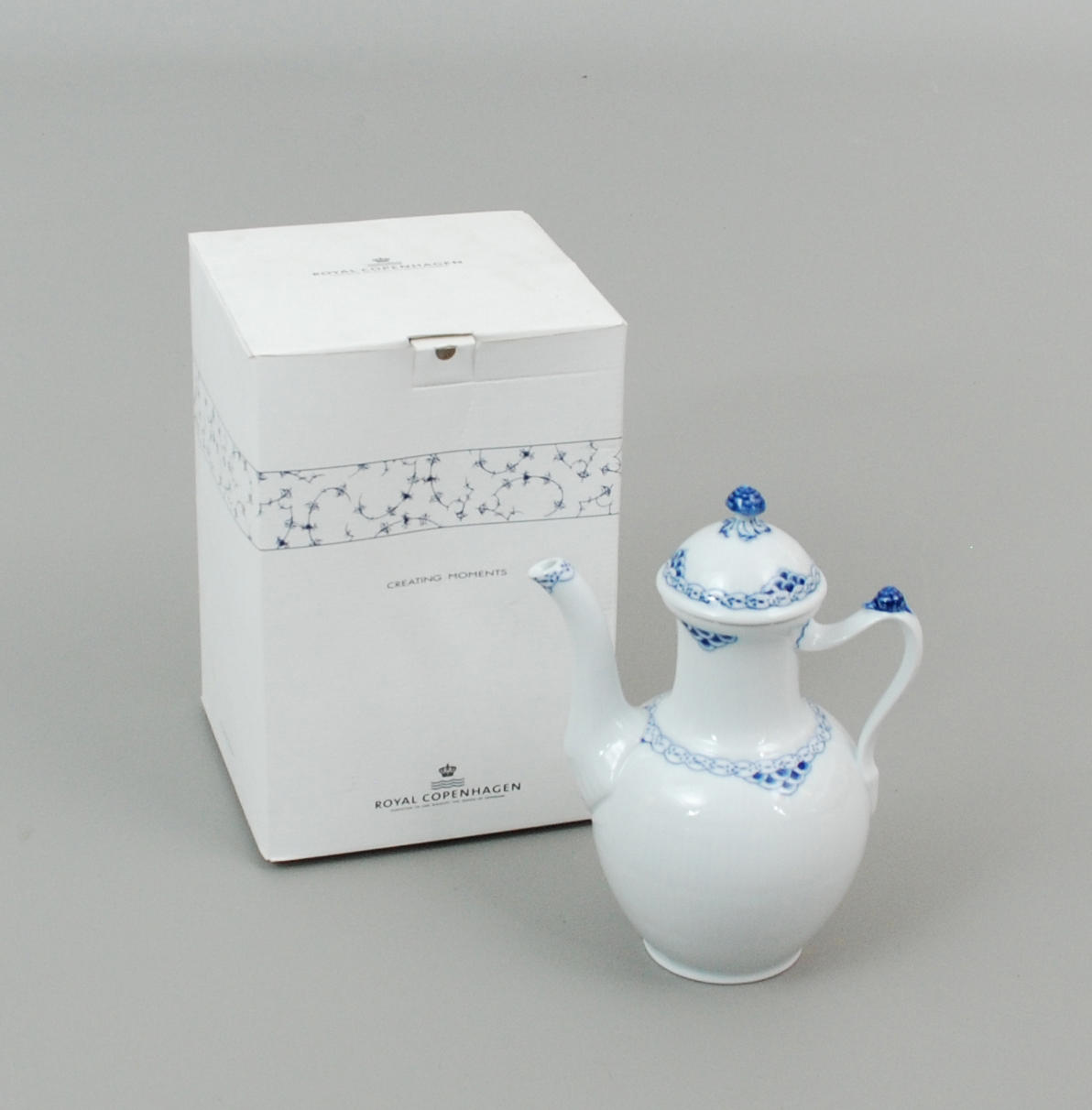 PRINCESS BLUE KAFFEEKANNE, Royal Copenhagen.