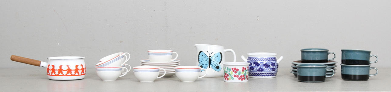 SERVISDELAR, 15 delar, Arabia.