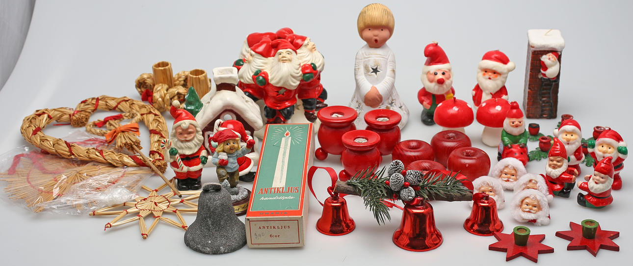 Sæt JULETING, julepynt.