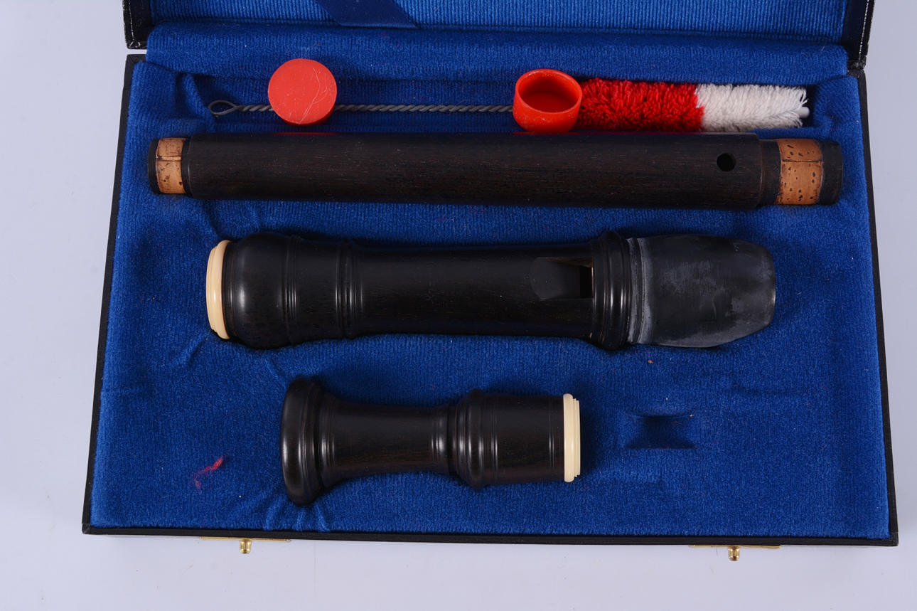 BLOCKFLÖJT, trä, Moeck.