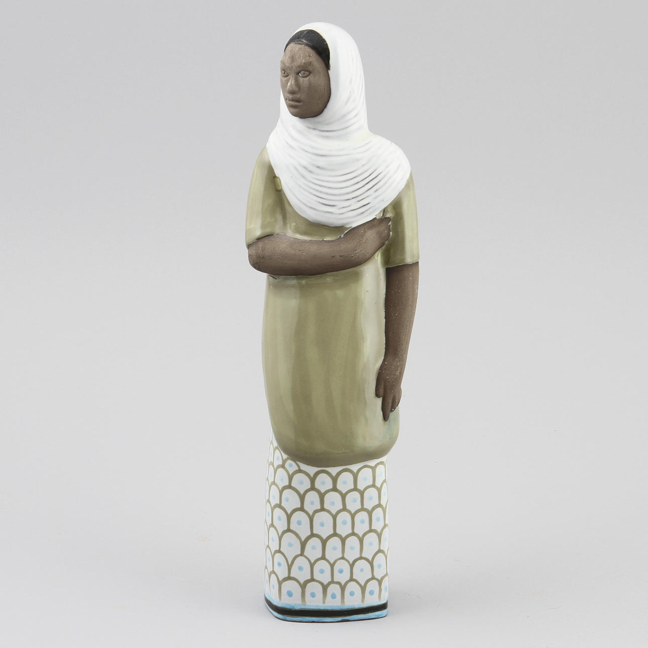 FIGUR, lergods, Mari Simmulson, Uppsala Ekeby.