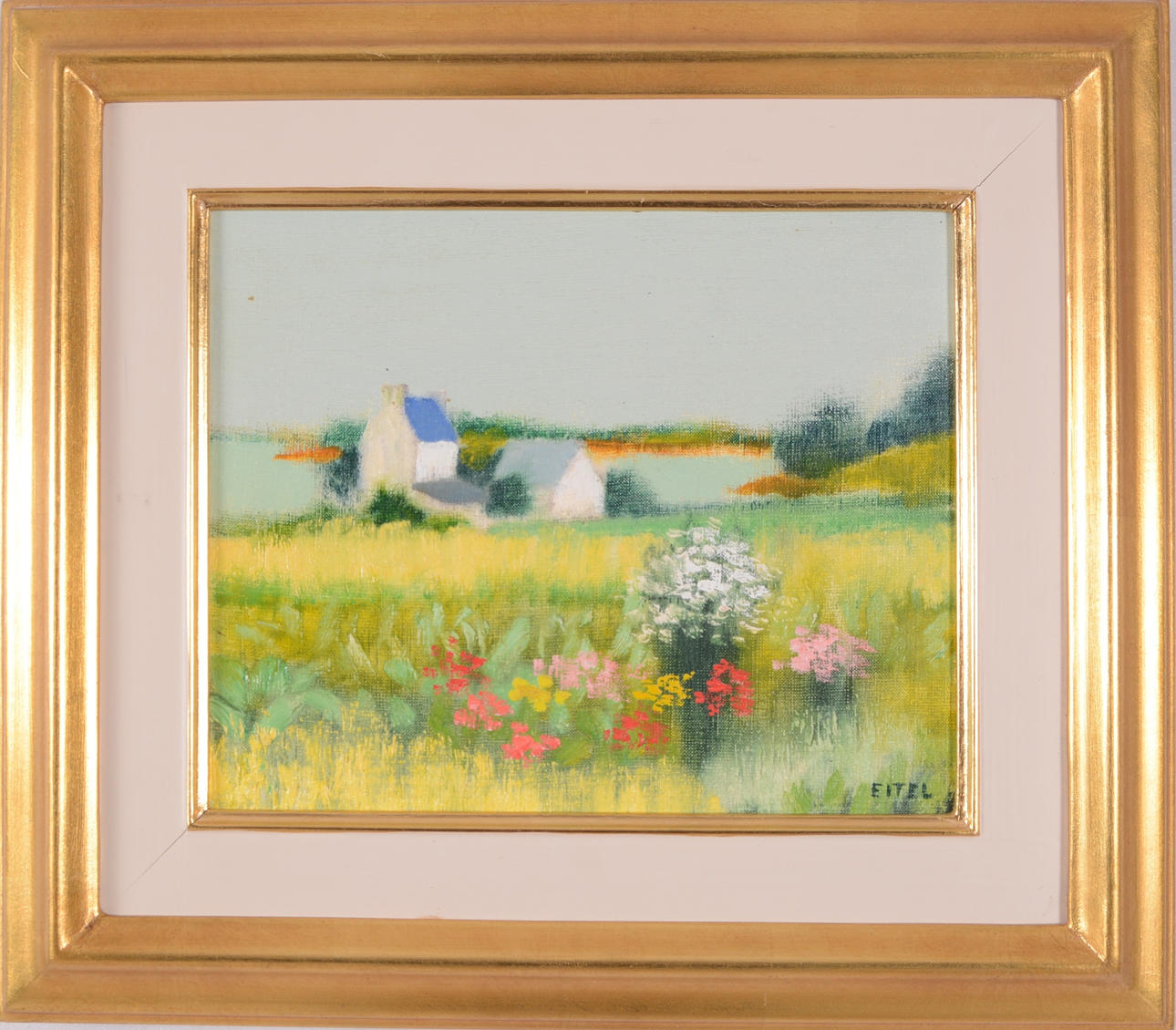 JACQUES EITEL. Olja på pannå.