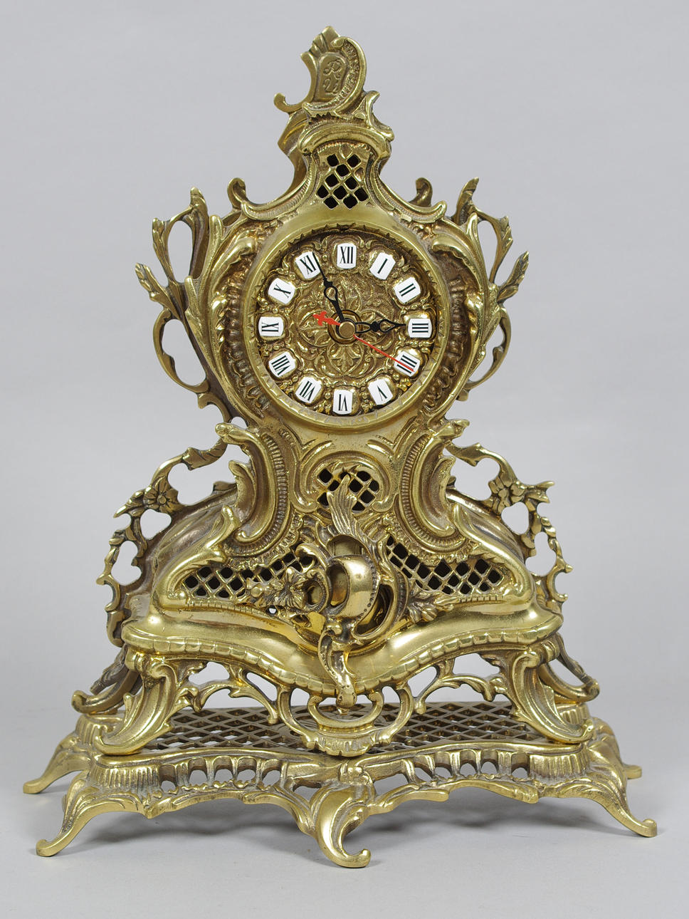 BORDSUR, metall, rokokostil, sent 1900-tal.