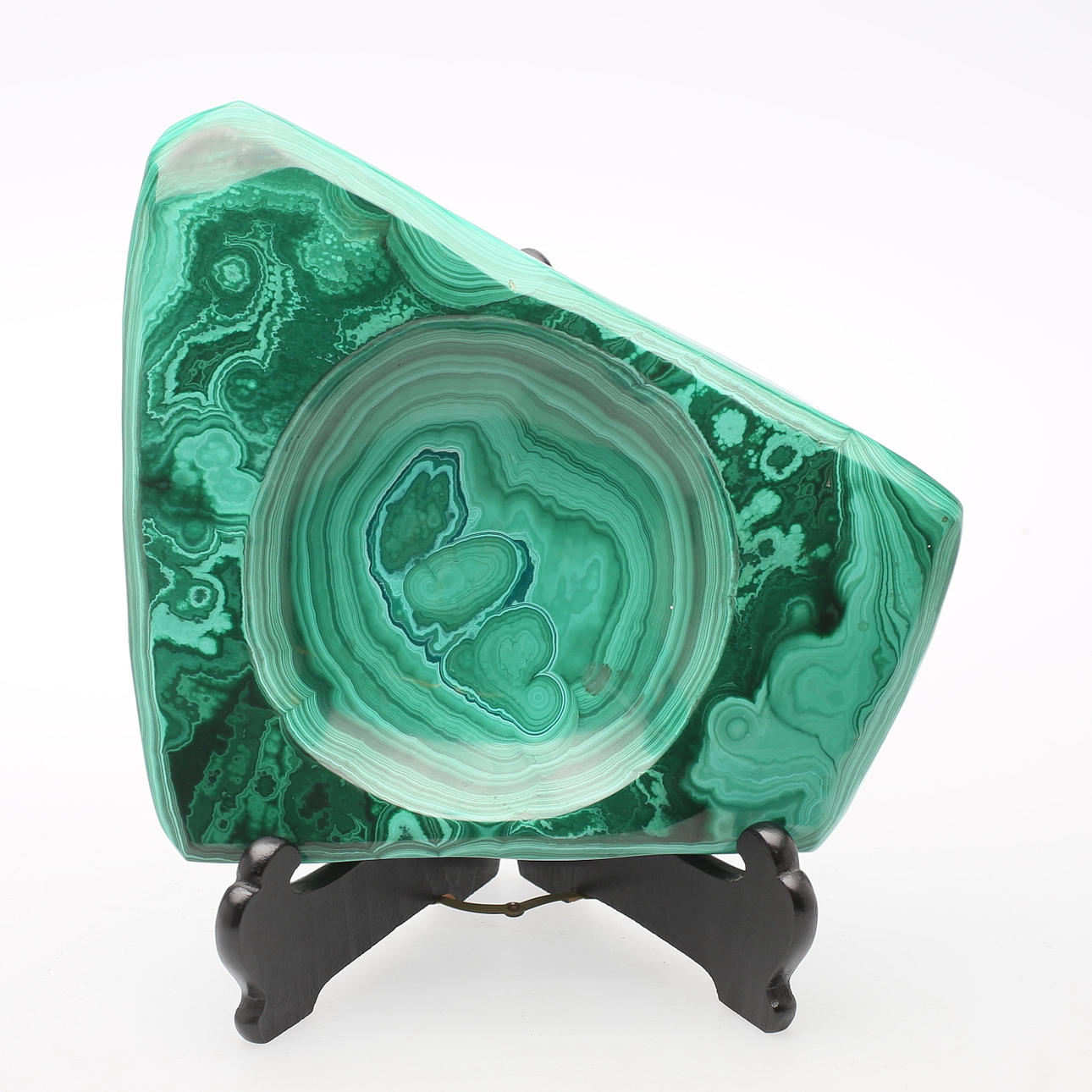 ASCHENBECHER, Malachit, 2.900 Gramm/14.500 ct.