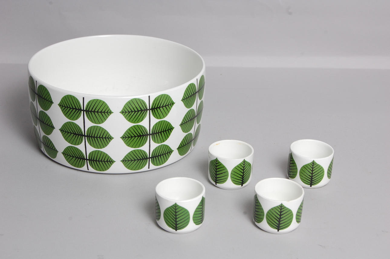 PORSLIN, " Berså " 5 delar, från 1962.