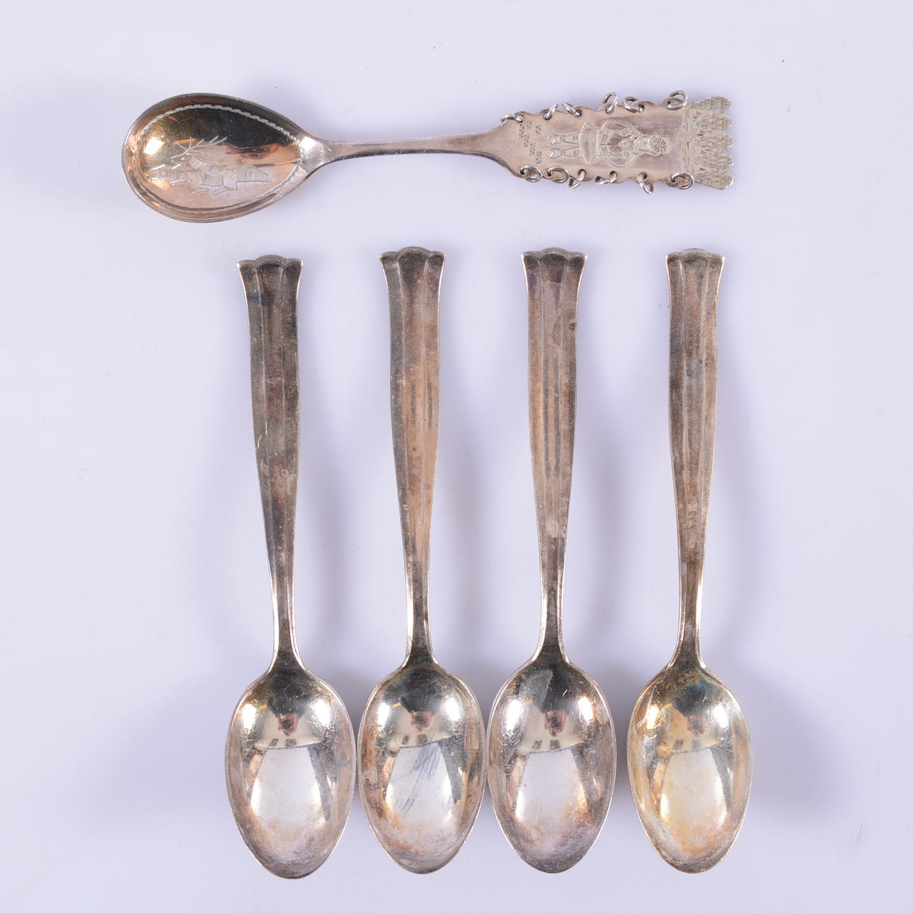 TESKEDAR, silver, 5-stycken.