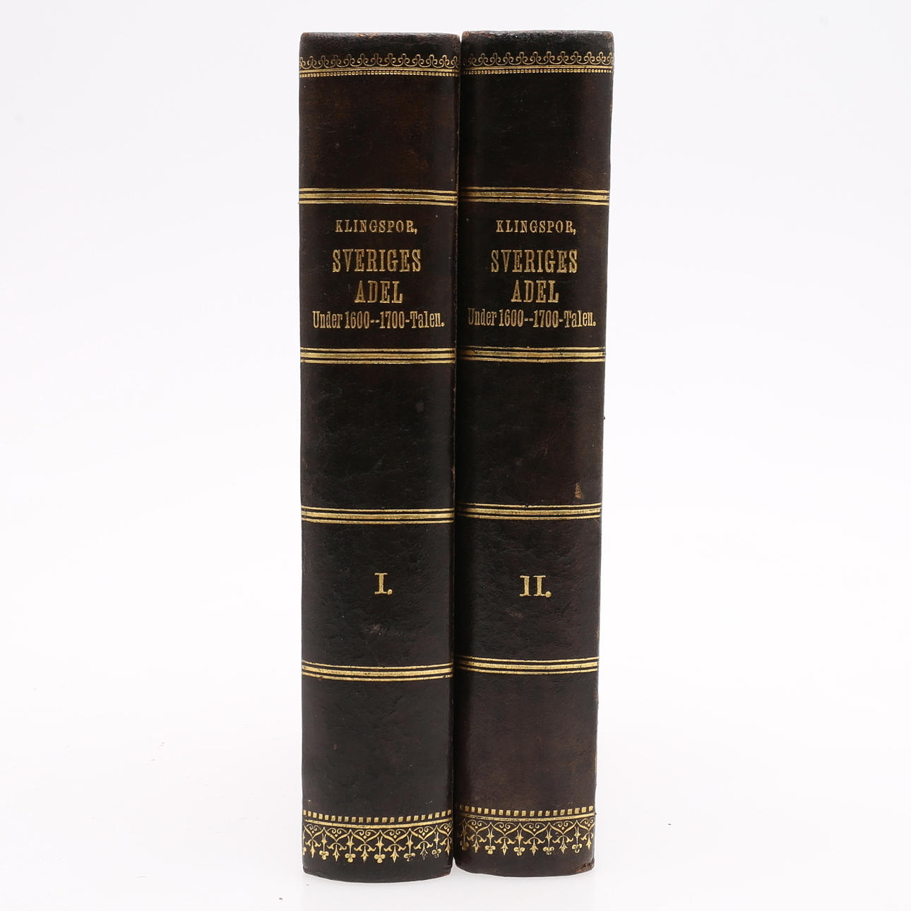 SVERIGES ADEL UNDER 1600-1700-TALEN.