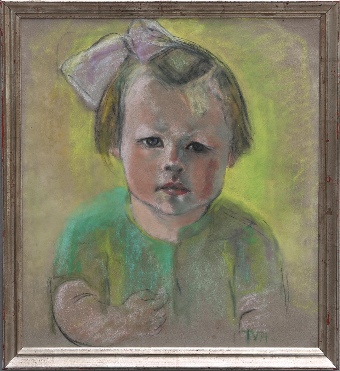 TORA VEGA HOLMSTRÖM. PORTRAIT REPRESENTING BODIL SILWER.