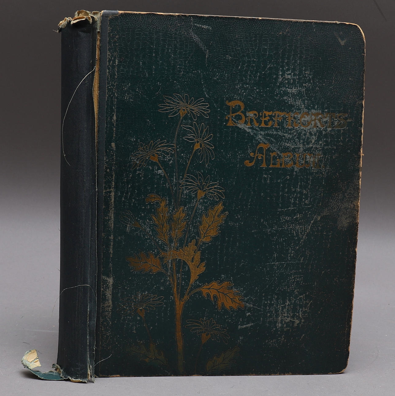 POSTCARD ALBUM, 200 antique postcards, 1900-1906.