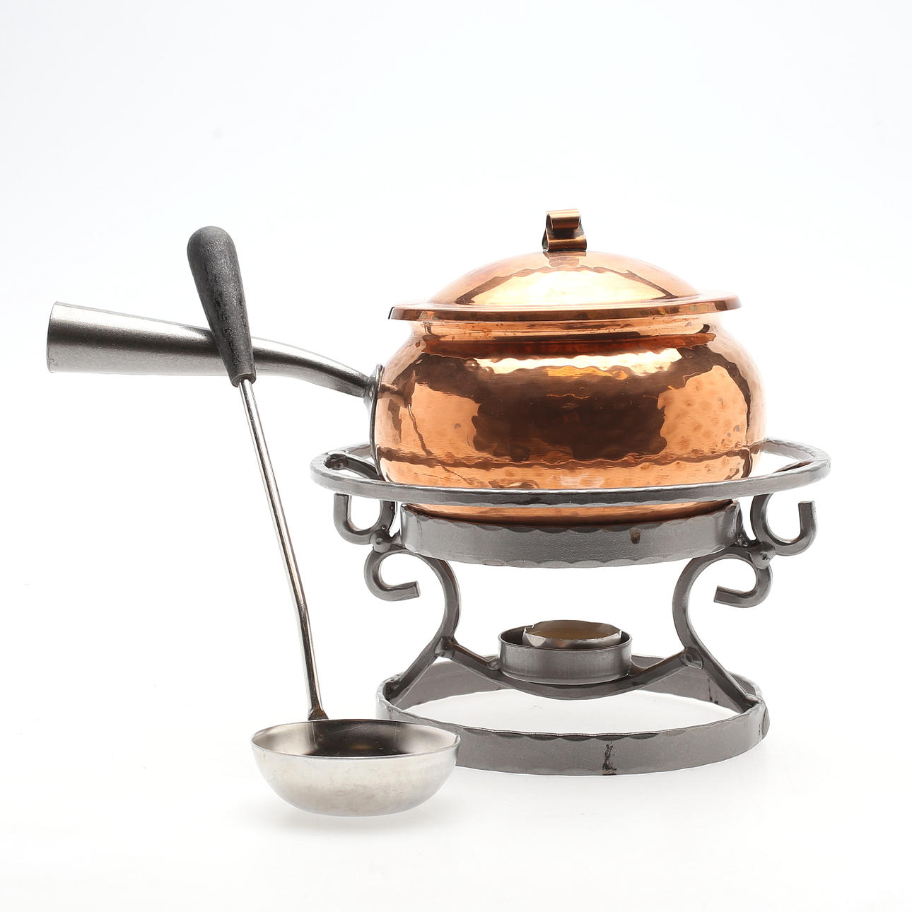 GLÖGGVÄRMARE, koppar/järn, 1900-tal.