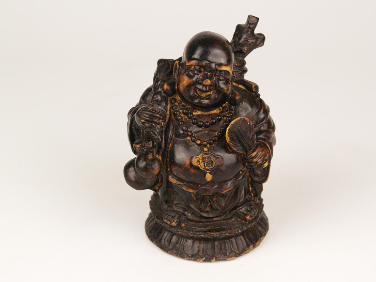 BUDAI - as a wandering monk, H.ca.13cm.