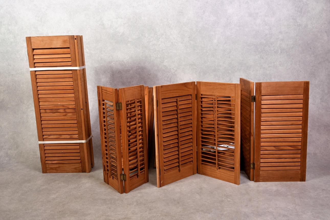 FÖNSTERJALUSIER trä.