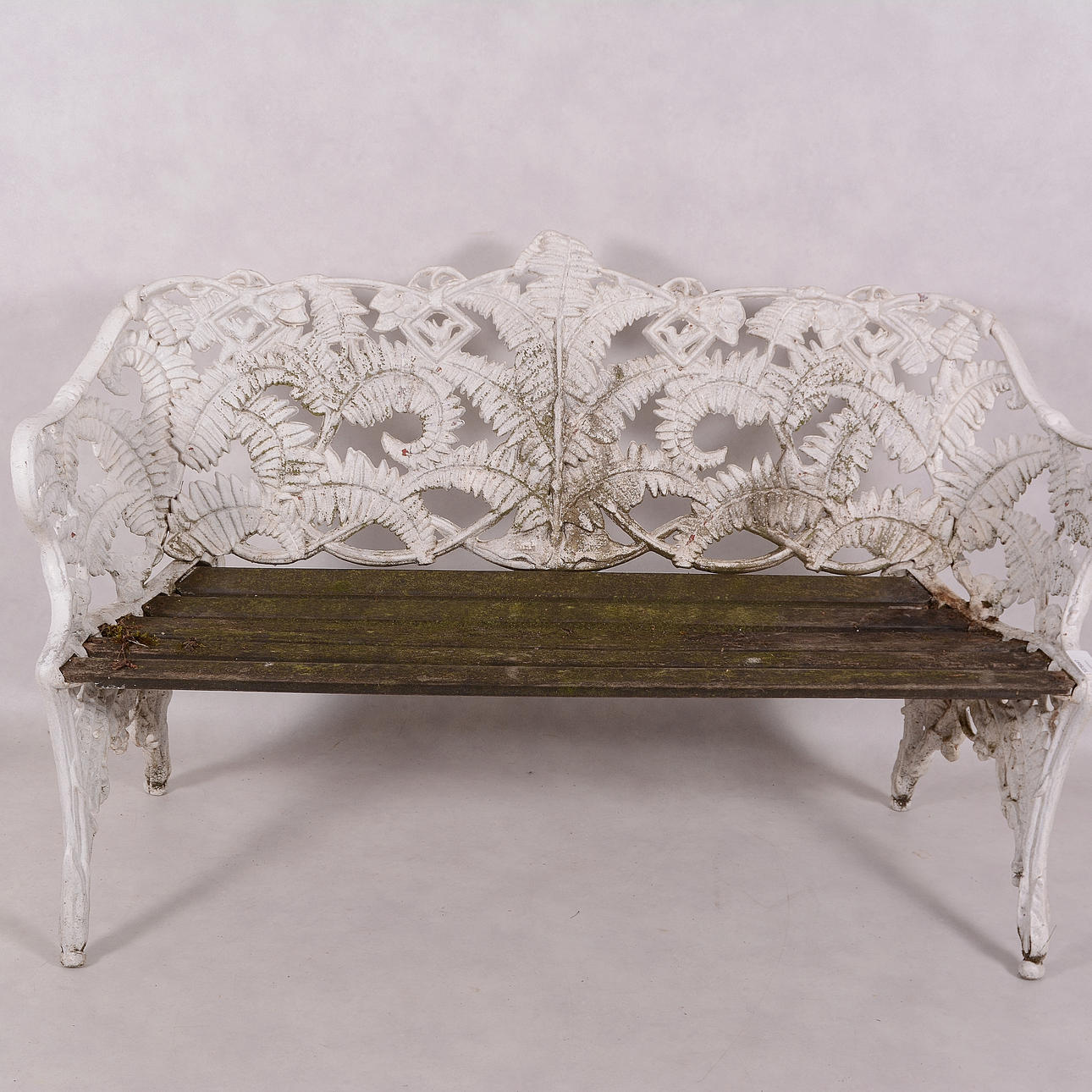 TRÄDGÅRDSOFFA, ormbunksmönster, 1900-tal.