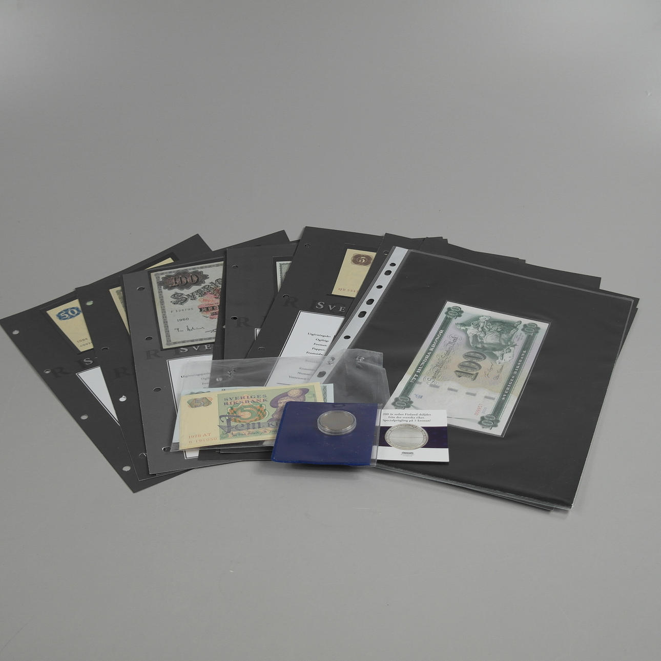 GAMLE SEDLER, svenske.