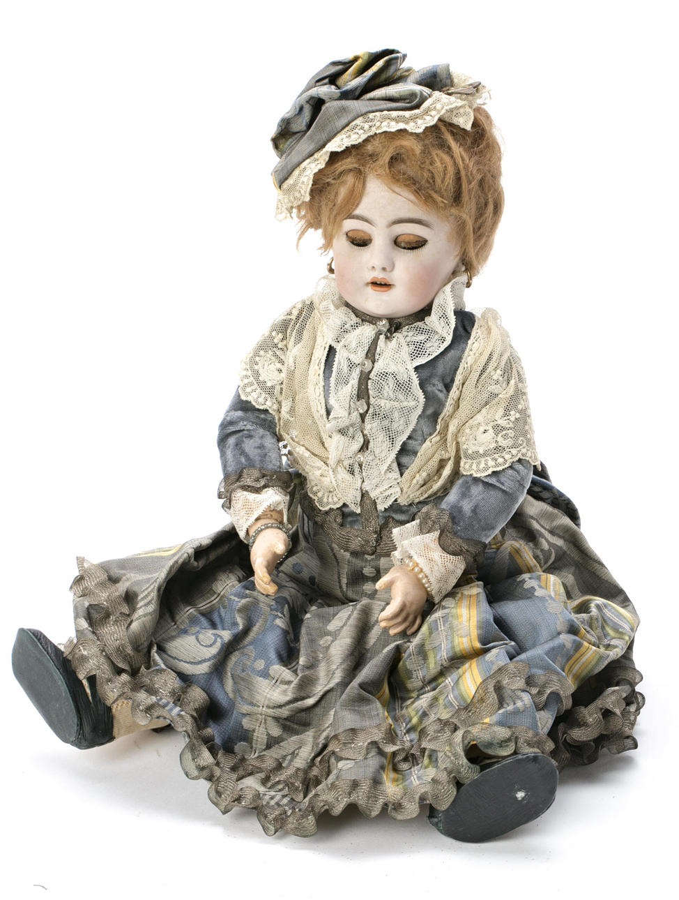 Tysk porslinsdocka DEP, 1900-talets början.