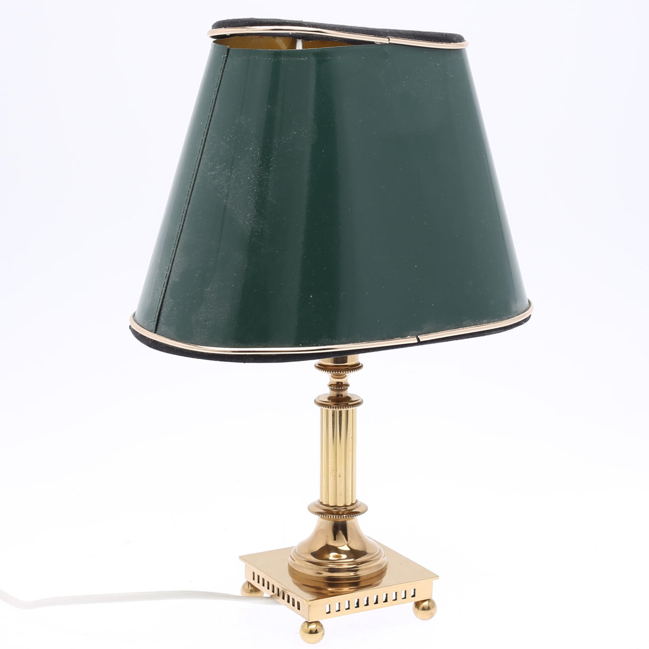 BORDSLAMPA, mässing, Skultuna.