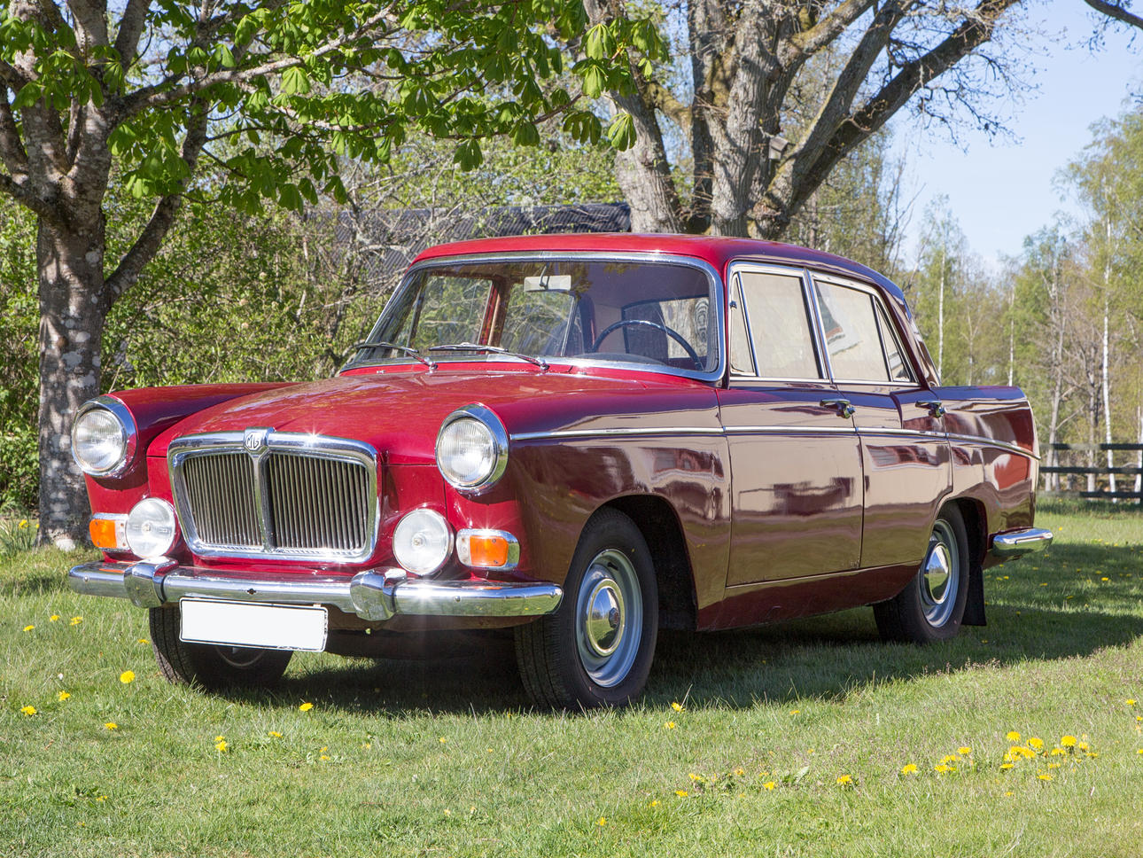 BIL, MG, Magnette Saloon, röd, 1961.