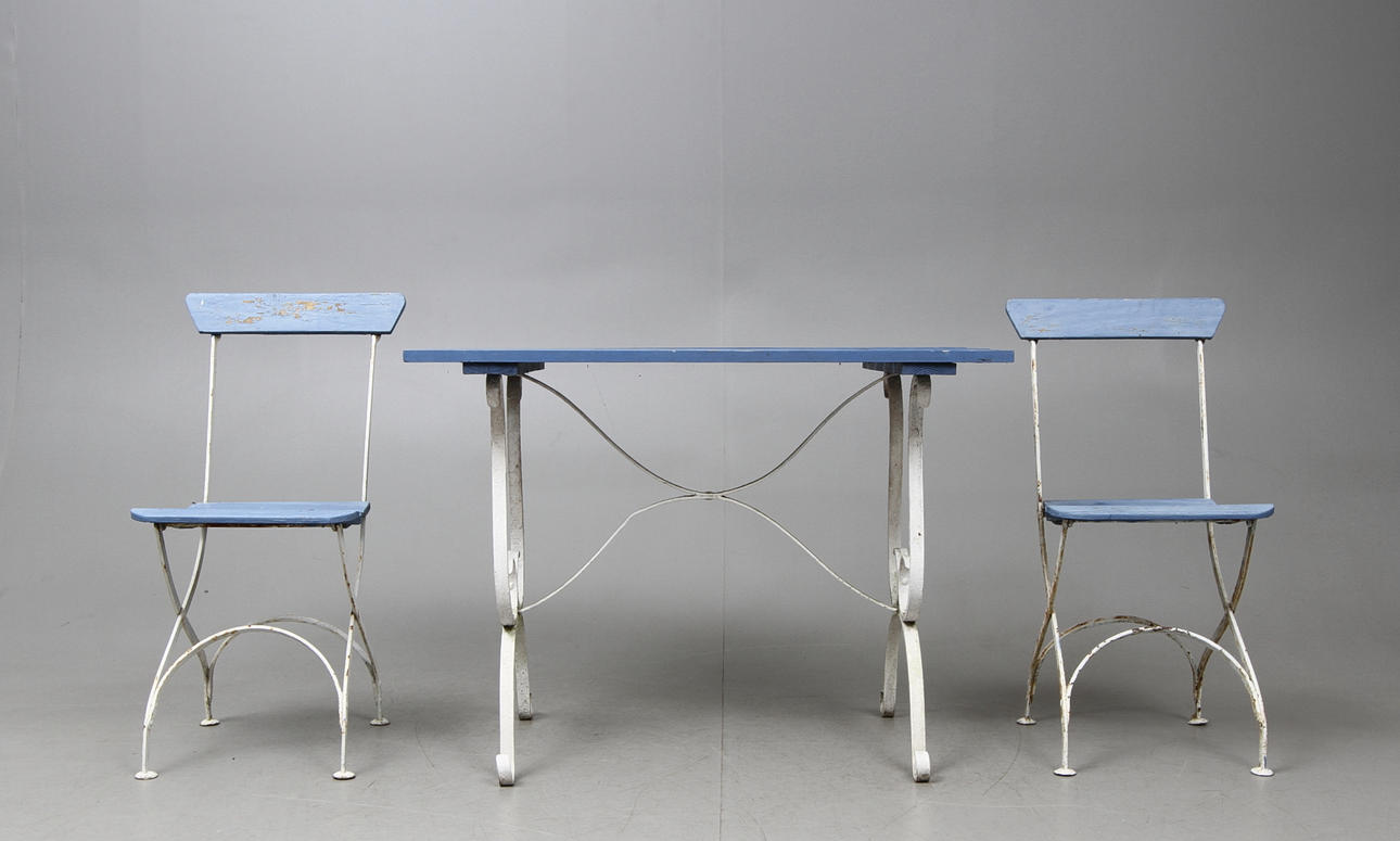 TRÄDGÅRDSGRUPP, Bryggerimodell, 1900 talets första hälft.