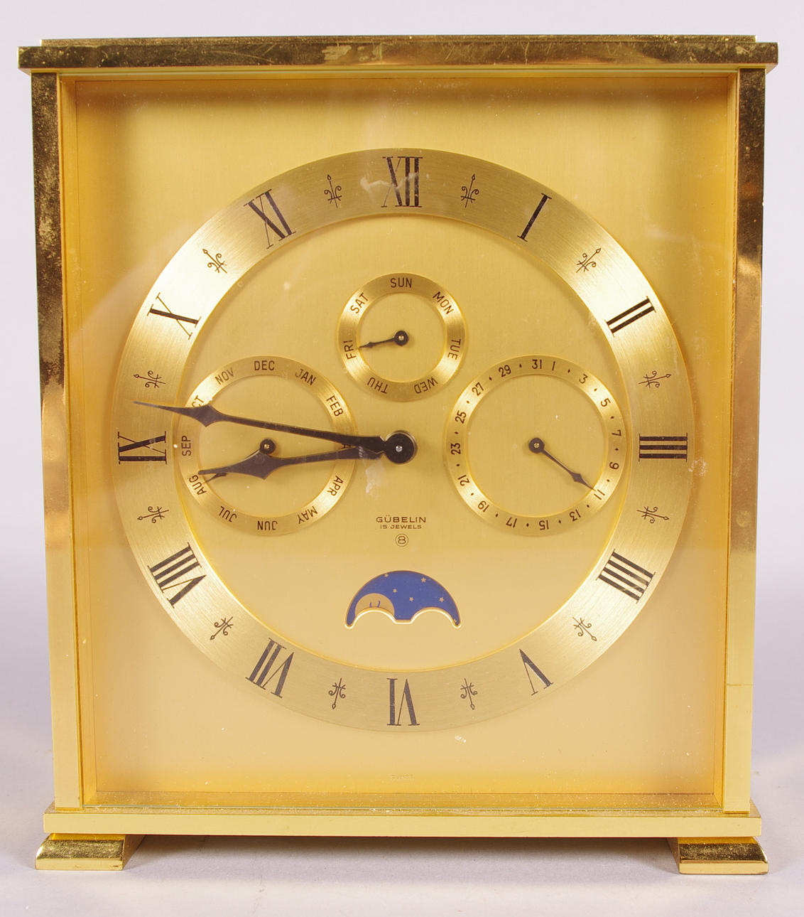 BORDSUR, mässing, Gübelin.