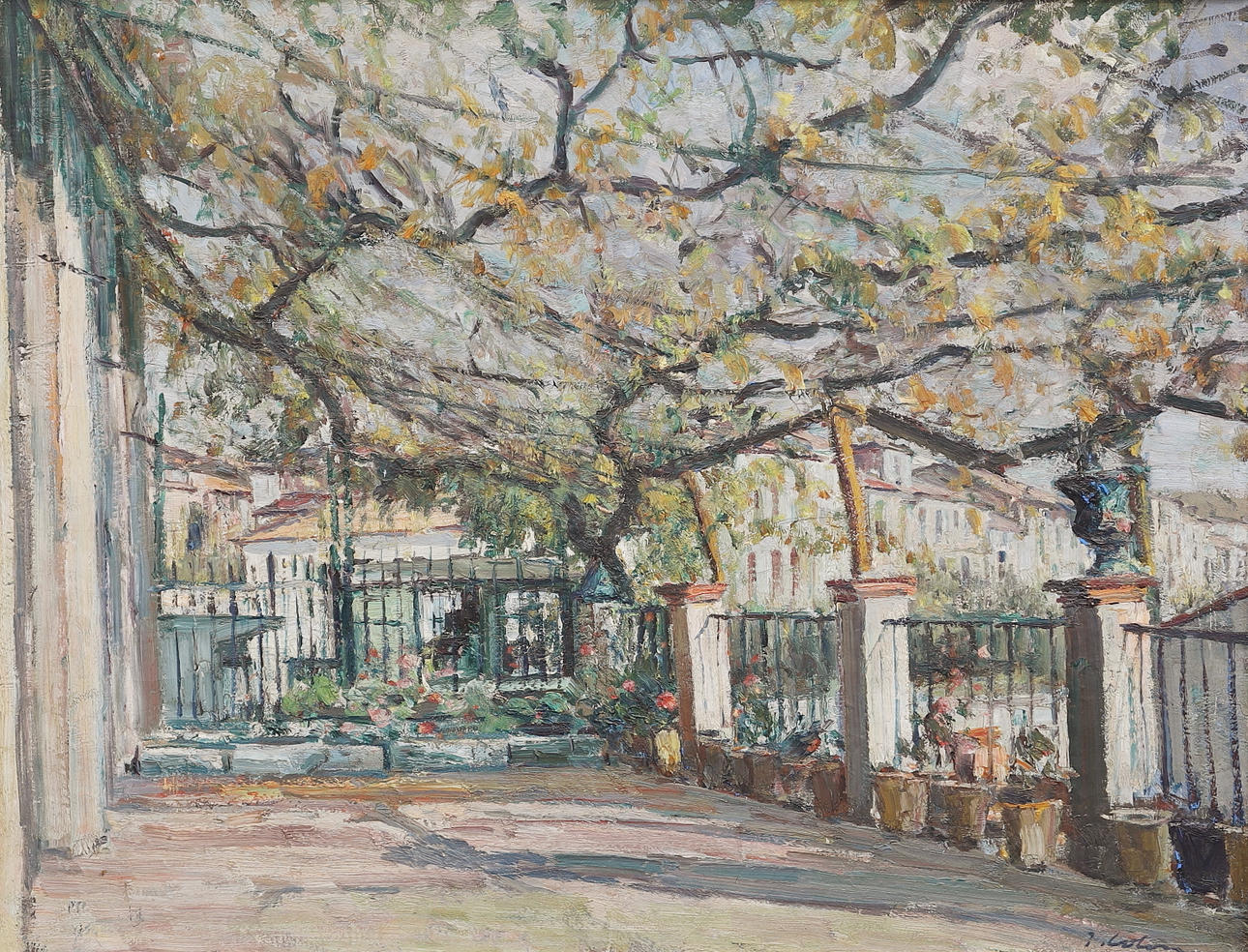 JOAN COLOM AGUSTÍ. Terrace.