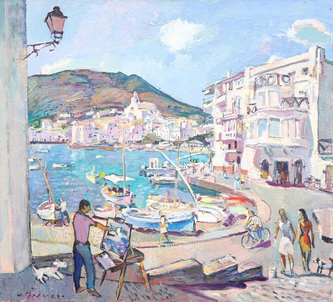 JOSEP MOSCARDÓ. "Maleren til Cadaqués".