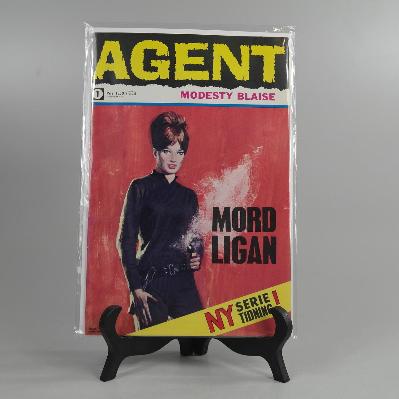 AGENT NO. 1, Modesty Blaise, 1967.