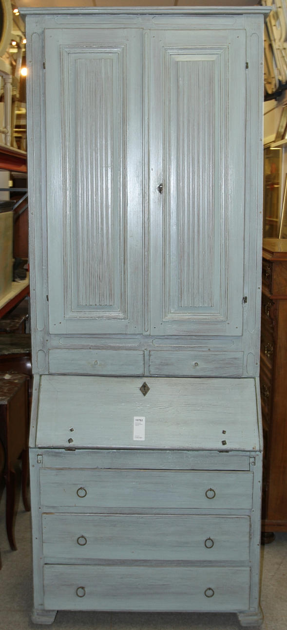 SKRIVSKÅP, sengustavianskt 1800-tal.