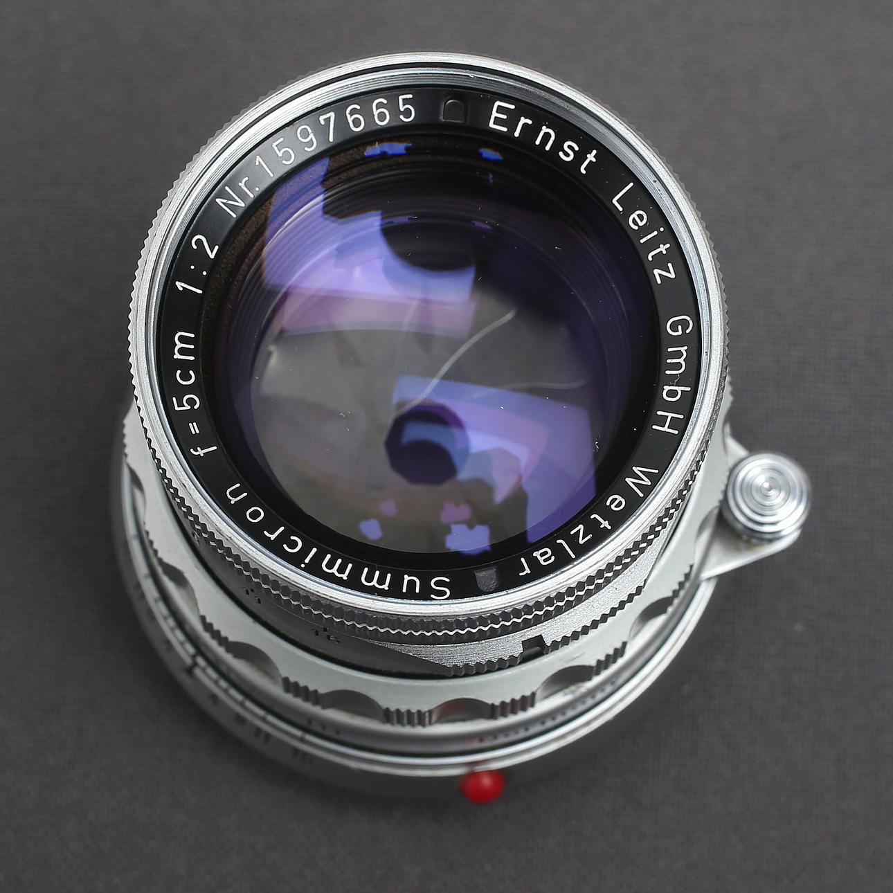 Summicron f=5cm 1:2 Ernst Leitz Gmbh Wetzlar Germany ズミクロン