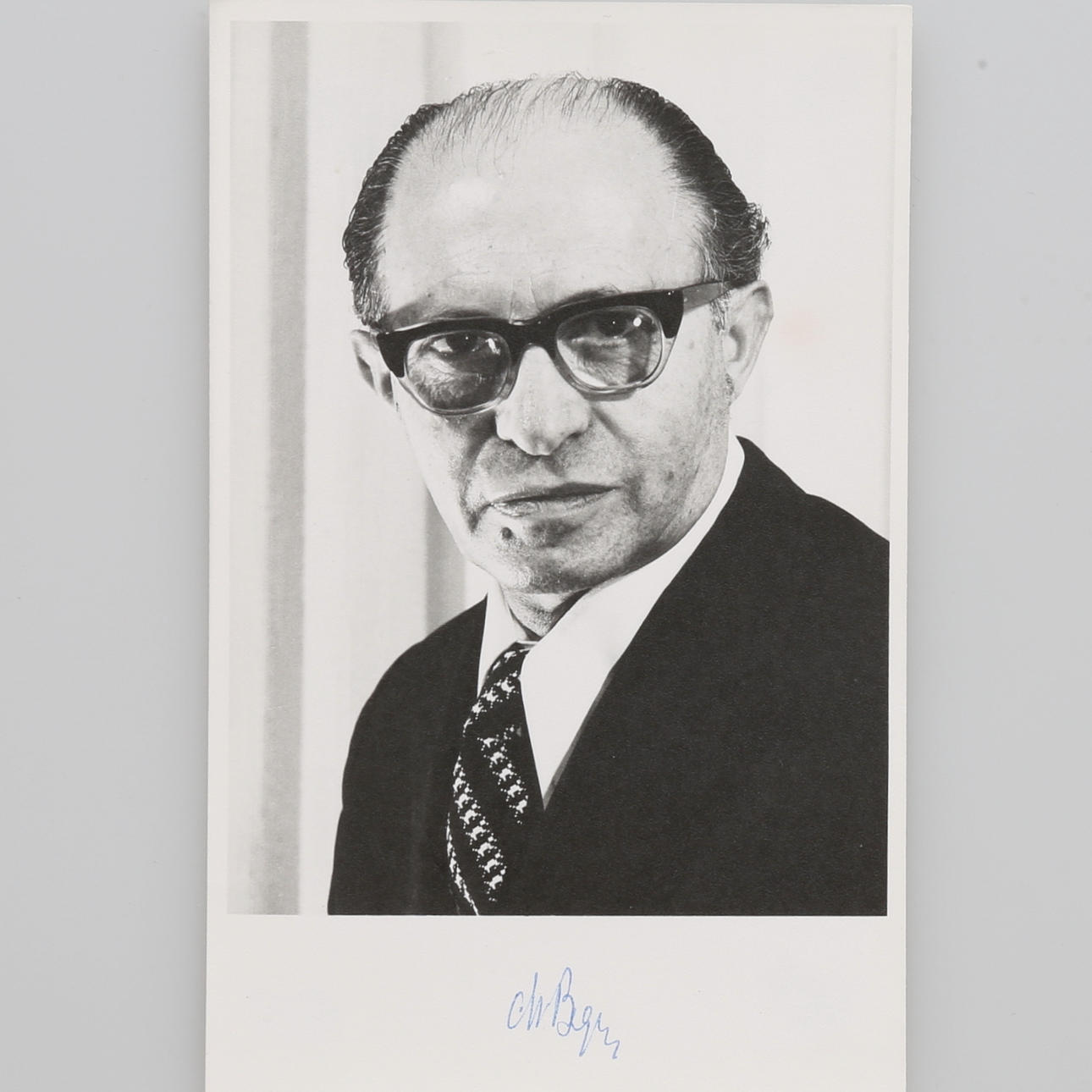 AUTOGRAF. 8 israelske premierministre.