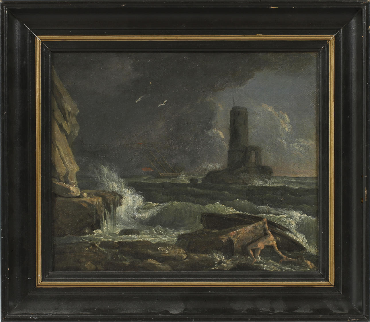 PER WICKENBERG. TILLSKRIVEN. Olja på duk.