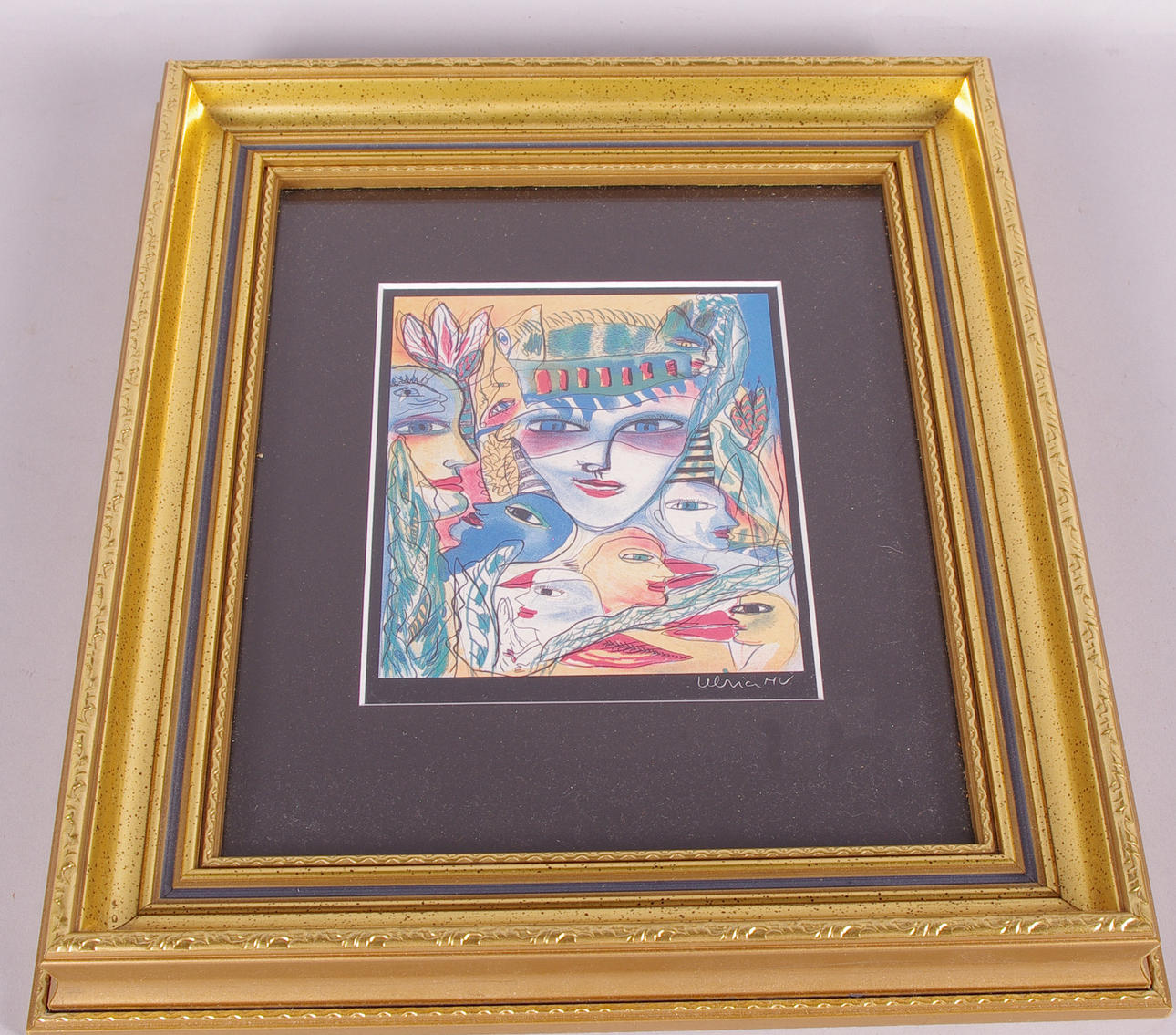 ULRICA HYDMAN-WALLIEN. aniktskomposition, tryck.