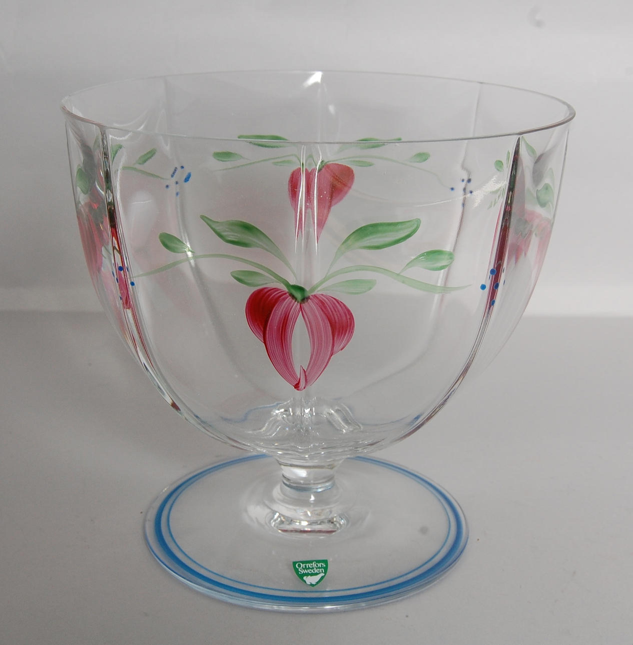 SKÅL, glas, Eva Englund, signerad.