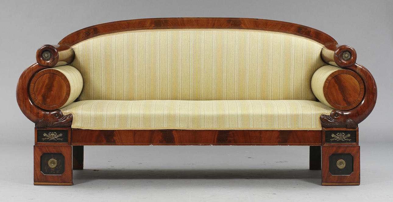 SOFFA, empire, 1800-talets förra hälft.