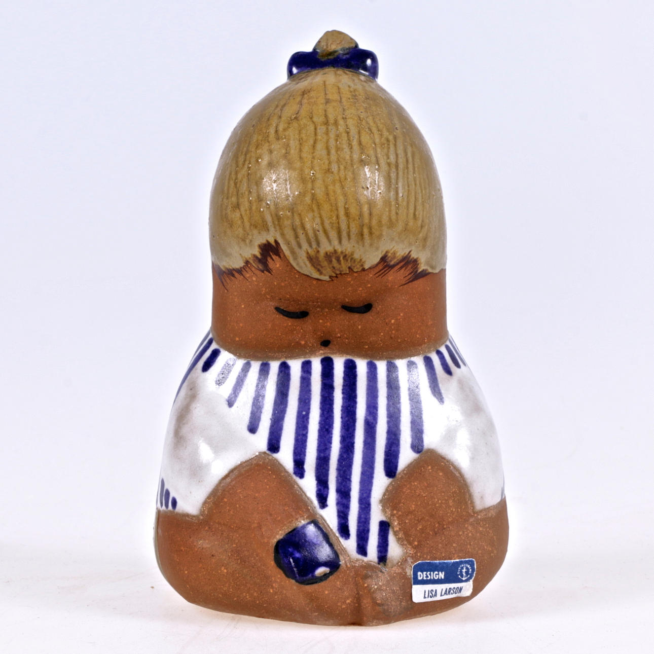 FIGURIN, stengods, Johanna, Lisa Larson.
