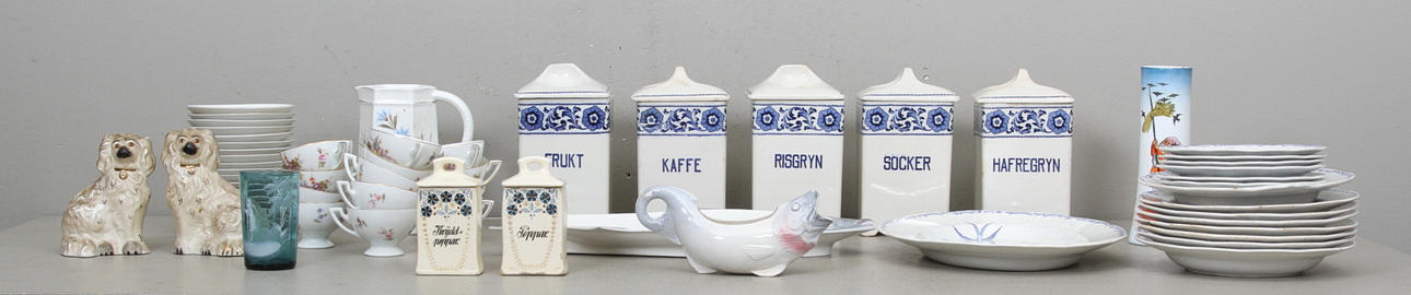 PARTI KERAMIK tidigt 1900-tal.