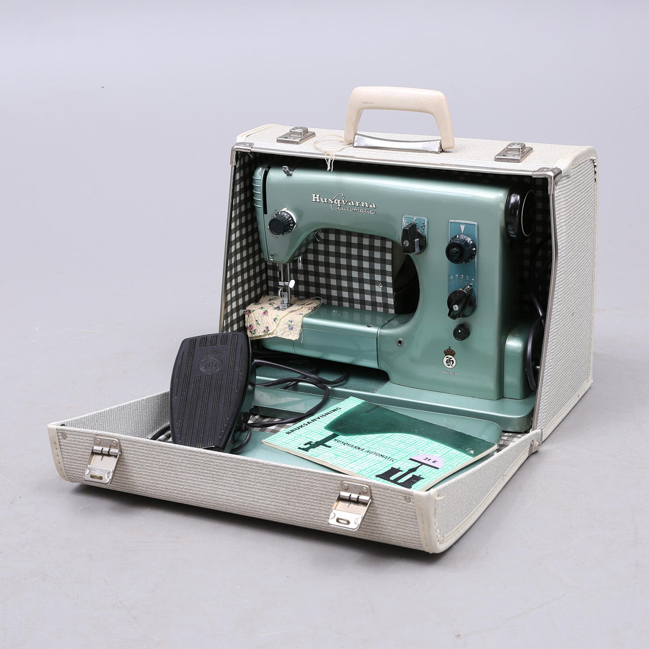 SYMASKIN, Husqvarna Automatic, 1950/60-tal.