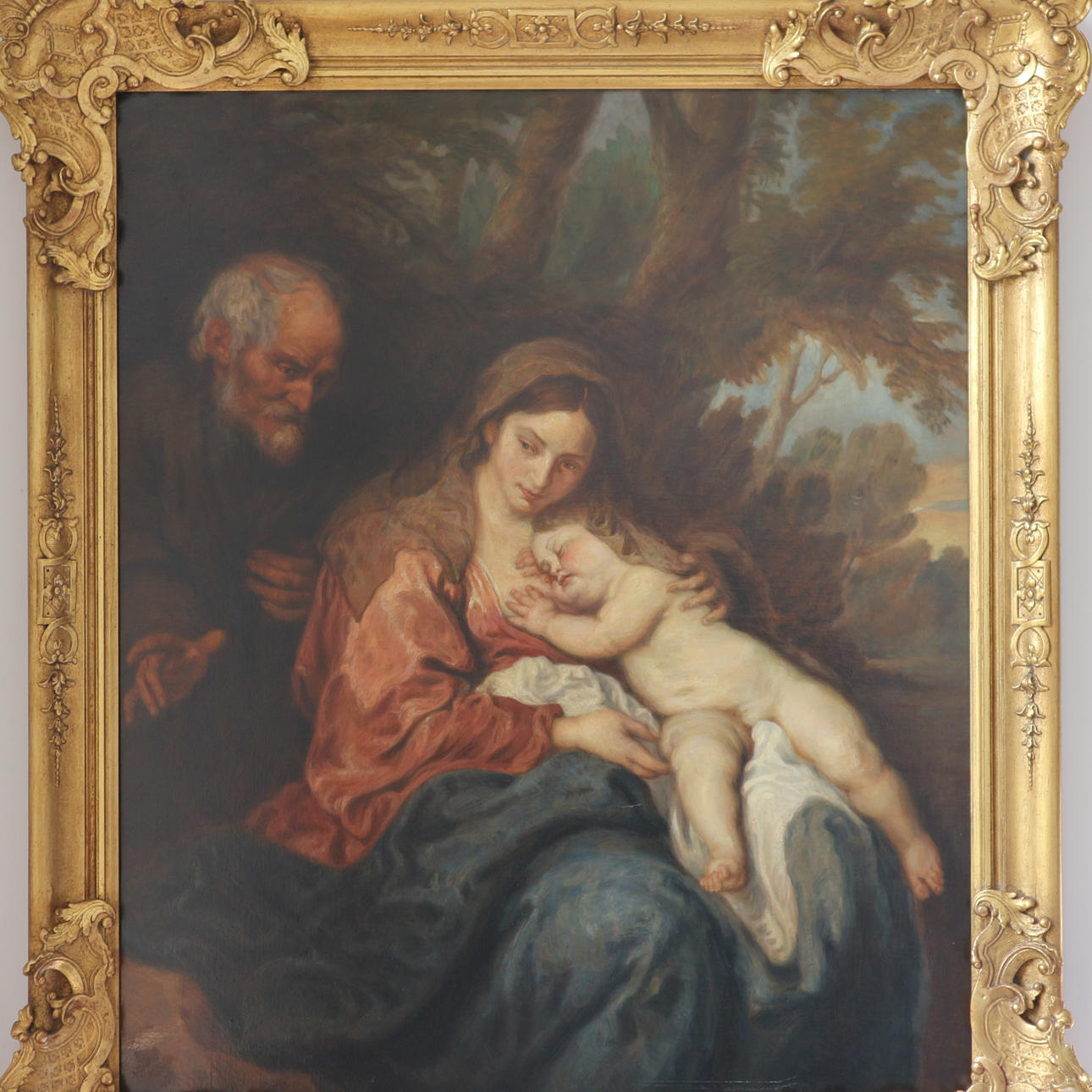 DIE HEILIGE FAMILIE "ANTHONIS VAN DYCK".
